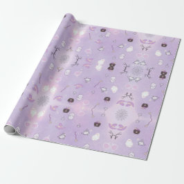 Onze Kleine Boo Halloween 1e Verjaardag Cadeaupapier