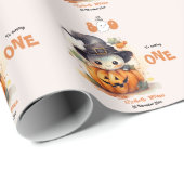 Onze kleine Boo Halloween 1e verjaardag Cadeaupapier (Rol Hoek)