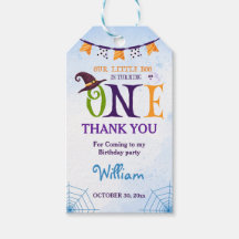 Onze kleine Boo Halloween 1e verjaardag Dank je