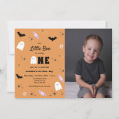 Onze kleine Boo Halloween 1e verjaardag Kaart (Voorkant)