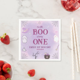 Onze kleine Boo Halloween 1e verjaardag Servet