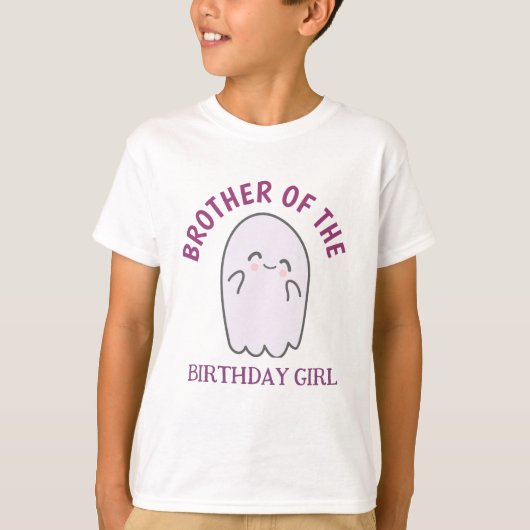 Onze kleine Boo Halloween 1e verjaardag T-shirt (Voorkant)