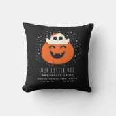 Onze kleine Boo Halloween Baby Nursery Kussen (Voorkant)