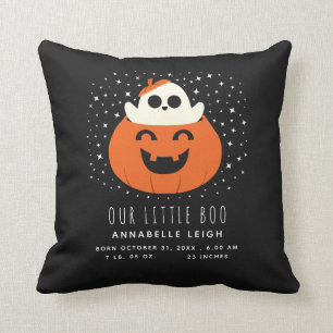 Onze kleine Boo Halloween Baby Nursery Kussen