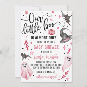 Onze Kleine Boo Halloween Baby Shower Kaart