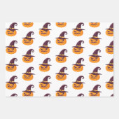 Onze kleine Boo Halloween Birthday Party Inpakpapier Vel (Voorkant)