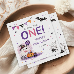 Onze Kleine Boo Halloween Verjaardag Servetten