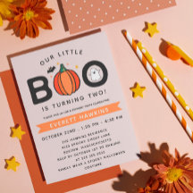 Onze kleine Boo Pink Halloween Birthday Party