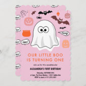 Onze kleine boo wordt één kaart (Voorkant / Achterkant)