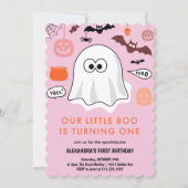 Onze kleine boo wordt één kaart (Voorkant)