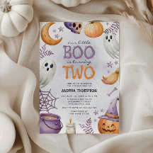 Onze kleine Boo wordt twee jaar op Halloween