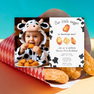Onze Kleine Brok Is Eén Jaar Kinderverjaardag  Kaart