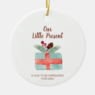 Onze kleine Cadeau-versiering Keramisch Ornament
