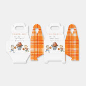 Onze kleine Champ Basketbal Basket Boy Baby shower Bedankdoosjes (Uitgevouwen)