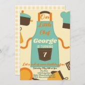 Onze kleine chef verjaardag kaart (Voorkant / Achterkant)