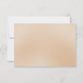 Onze Kleine Cookie wordt EEN Fotobirthday 1e verja Bedankkaart (Achterkant)