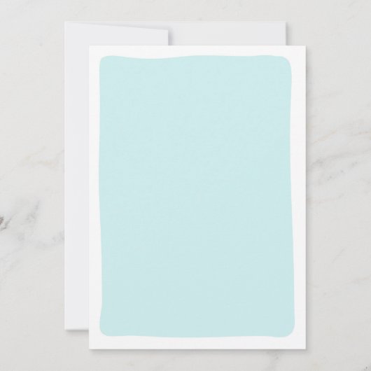 Onze kleine Cutie Clementine Sinaasappel eerste ve Kaart (Achterkant)