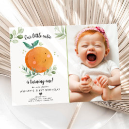 Onze kleine Cutie Clementine Sinaasappel eerste ve Kaart
