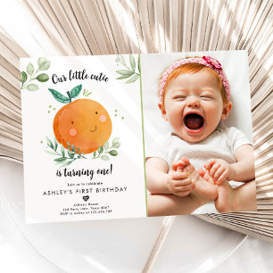 Onze kleine Cutie Clementine Sinaasappel eerste ve Kaart