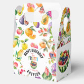 Onze kleine cutie fruit 2e Verjaardag Party Bedankdoosjes (Geopend)