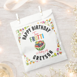 Onze kleine cutie fruit 2e Verjaardag Party Bedankzakje