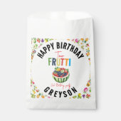 Onze kleine cutie fruit 2e Verjaardag Party Bedankzakje (Voorkant)