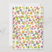 Onze kleine cutie fruit 2e Verjaardag Party Kaart (Achterkant)