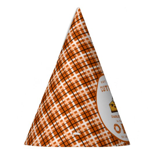 Onze Kleine Cutie Pi Dag 1e verjaardag Feesthoedjes (Links)