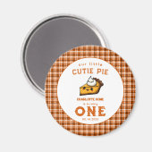 Onze Kleine Cutie Pi Dag 1e verjaardag Magneet (Voorkant / Achterkant)