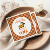Onze Kleine Cutie Pi Dag 1e verjaardag Servet