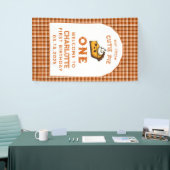 Onze Kleine Cutie Pi Dag 1e verjaardag Spandoek (Beurs)