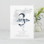 Onze kleine drakenboeien 3de verjaardag kaart (Staand voorkant)