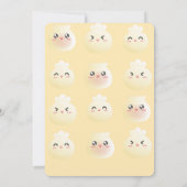 Onze kleine duimkoppeling is bijna hier Baby showe Kaart (Achterkant)