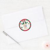 Onze kleine Elf Birthday Party Sticker - WH (Envelop)