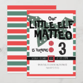 Onze kleine Elf-Elf-kostuum elke dag van de Leefti Kaart (Voorkant / Achterkant)