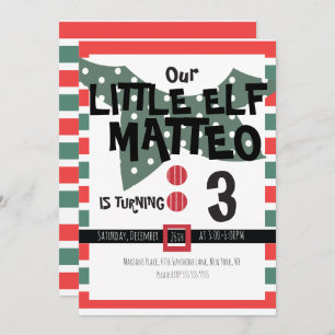 Onze kleine Elf-Elf-kostuum elke dag van de Leefti Kaart