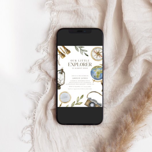 Onze kleine Explorer | Adventure wacht op Baby sho Kaart