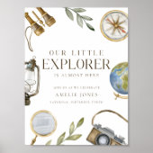 Onze kleine Explorer | Adventure wacht op Baby sho Poster (Voorkant)