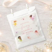 Onze kleine fee betoverde feeën verjaardagsfeestje bedankzakje (Geknipt)