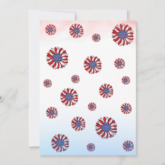 Onze kleine Firecracker 1e verjaardag Kaart (Achterkant)