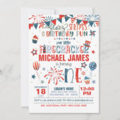 Onze Kleine Firecracker 1e Verjaardag (S&S) Kaart (Voorkant)