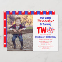 Onze kleine Firecracker 2de verjaardag