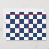 Onze kleine Firecracker draait één uitnodiging (Achterkant)