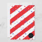 Onze kleine Firecracker wordt een verjaardag Kaart (Achterkant)