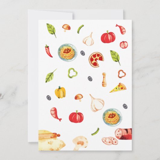 Onze kleine gehaktbal 1e verjaardag foto kaart (Achterkant)