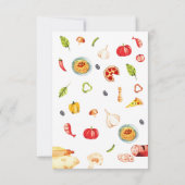 Onze Kleine Gehaktbal Verjaardag Bedankkaart (Achterkant)