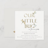 Onze kleine gouddragonvlieg elke dag kaart (Voorkant / Achterkant)