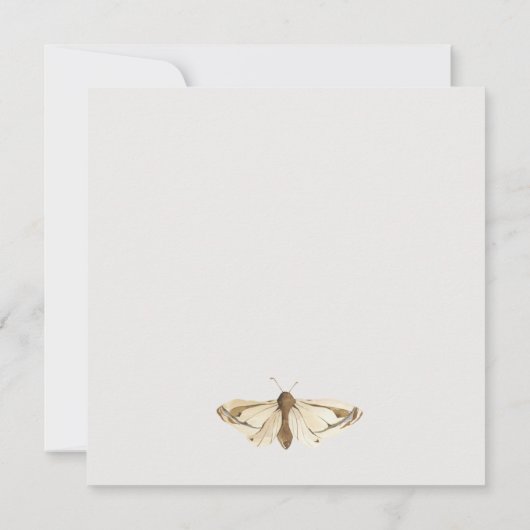 Onze kleine gouddragonvlieg elke dag kaart (Achterkant)