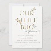 Onze kleine gouddragonvlieg elke dag kaart (Voorkant)