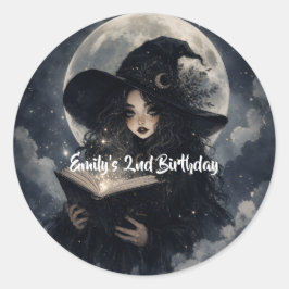 onze kleine heks wordt 2 || ronde sticker